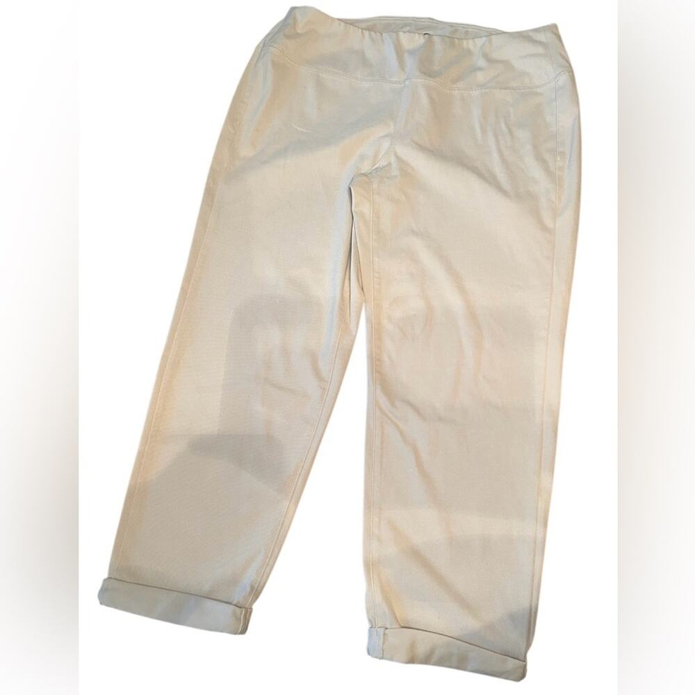J. Jill Wearever Collection cuffed hem straight leg Pants, size 2X